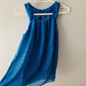 WOMENS BLUE TOP(small)